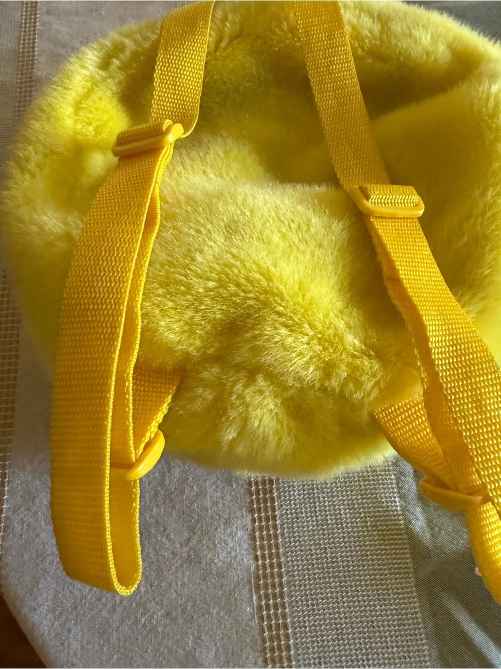 Warner Bros. Tweety Plush Kids Backpack in Yellow with Blue Eyes and Orange Beak
